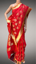 Red Banarasi Handwoven Pure Silk Saree
